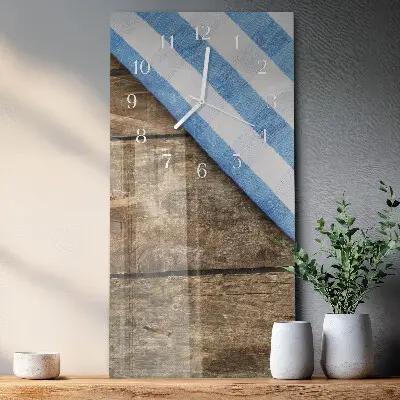 Moderne wanduhr vertikal Tischdecke