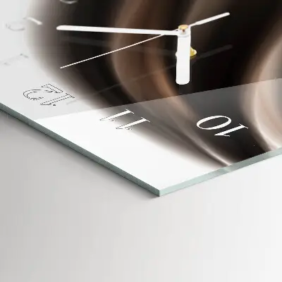 Moderne wanduhr vertikal Muster