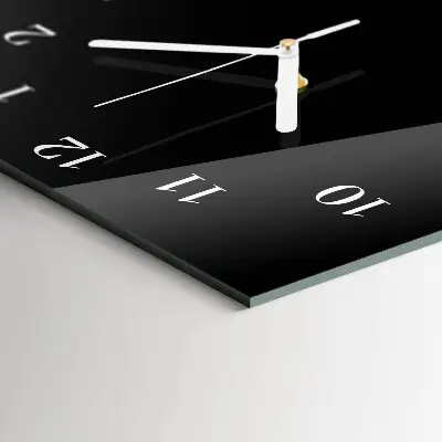 Wanduhr mit motiv vertikal Feuer