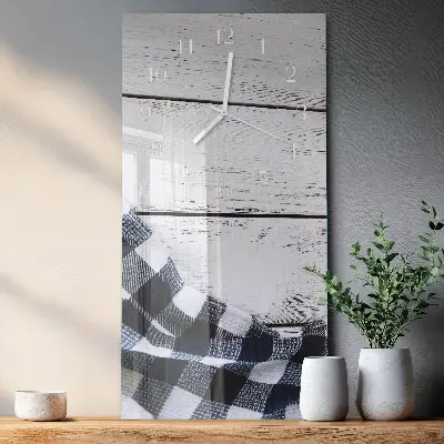 Vertikale Uhr Stofftisch