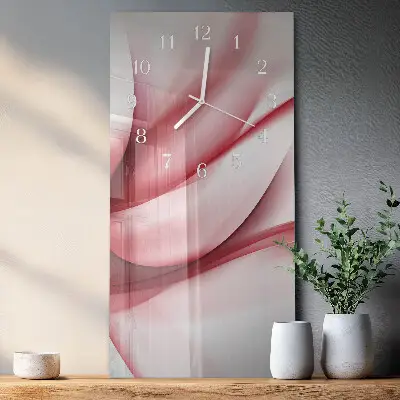 Moderne wanduhr vertikal Abstraktion