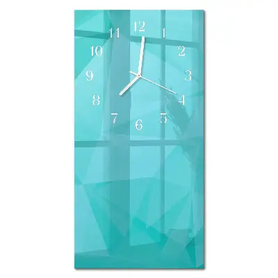 Wanduhr mit motiv vertikal Muster