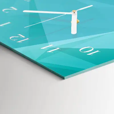 Wanduhr mit motiv vertikal Muster