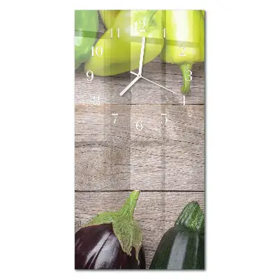 Vertikale Uhr Gemüsetisch