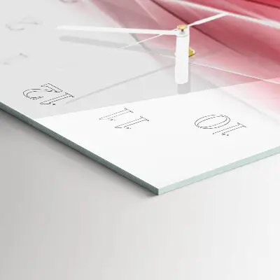Wanduhr design ausgefallen vertikal Abstraktion