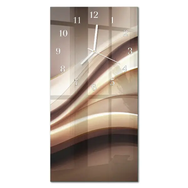 Wanduhr design ausgefallen vertikal Muster