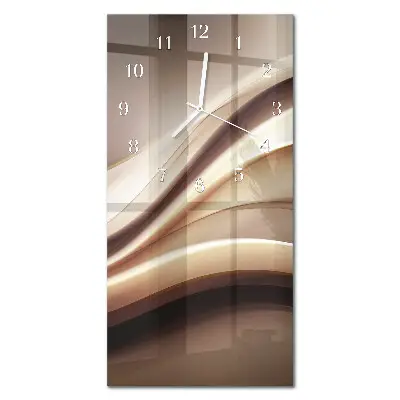 Wanduhr design ausgefallen vertikal Muster