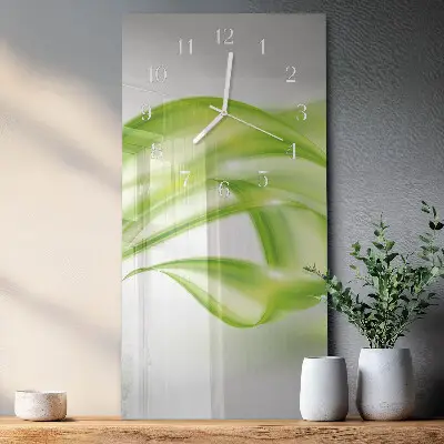 Wanduhr design ausgefallen vertikal Abstrakte Linien