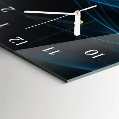 Wanduhr design ausgefallen vertikal Abstraktion