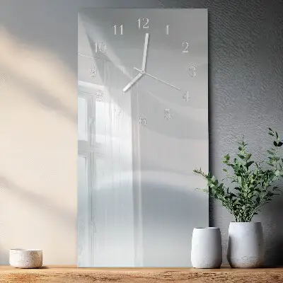 Wanduhr mit motiv vertikal Muster
