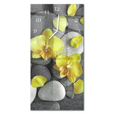 Wanduhr design ausgefallen vertikal Blumenstein