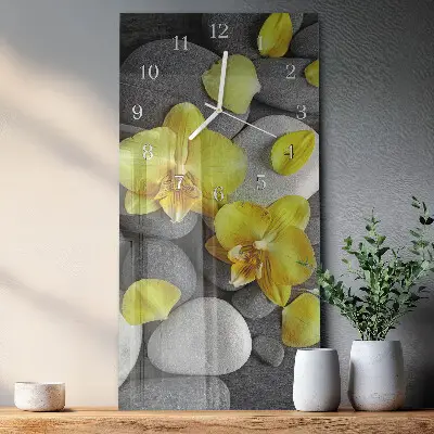 Wanduhr design ausgefallen vertikal Blumenstein