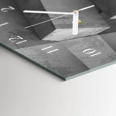 Wanduhr mit motiv vertikal Marmor