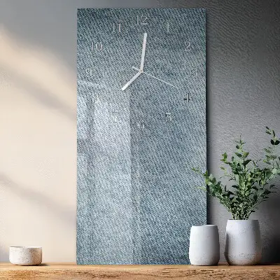 Wanduhr design ausgefallen vertikal Plastik