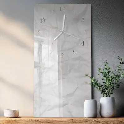 Wanduhr mit motiv vertikal Papier