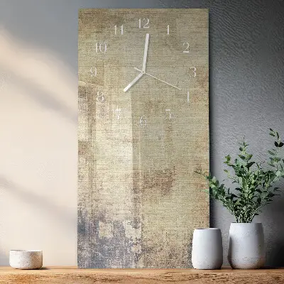 Wanduhr design ausgefallen vertikal Plastik