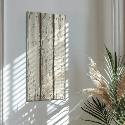 Vertikale Uhr Holzbretter