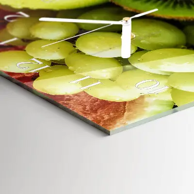 Wanduhr aus glas horizontal Fruchtprodukte