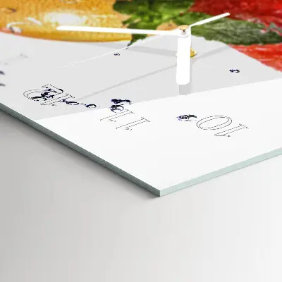Glasuhr horizontal Saftige Ernte