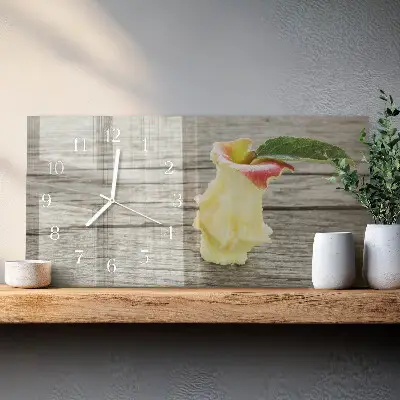 Glasuhr horizontal Apple-Schrott