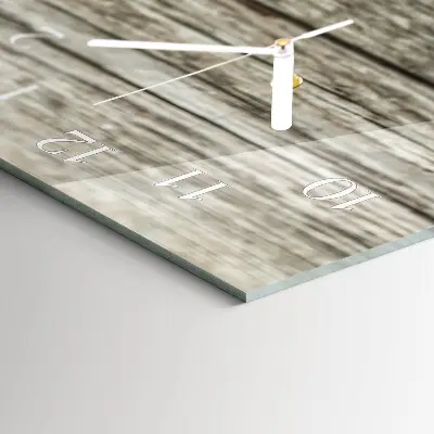 Glasuhr horizontal Apple-Schrott