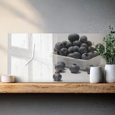 Horizontale Uhr Blaubeeren