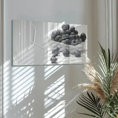 Horizontale Uhr Blaubeeren