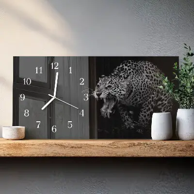 Glasuhr horizontal Amerikanischer Jaguar