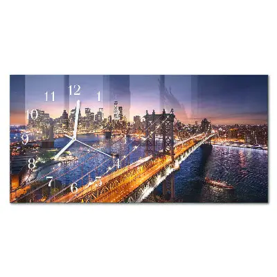 Glasuhr horizontal New York