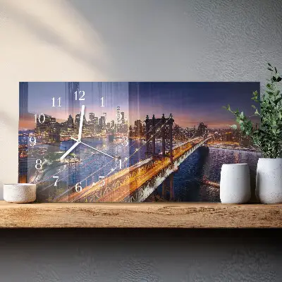 Glasuhr horizontal New York