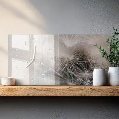 Horizontale Uhr Gemeiner Löwenzahn
