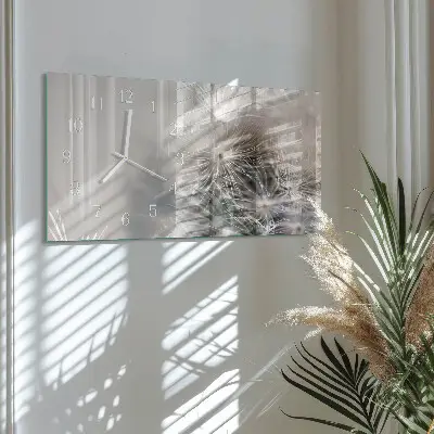 Horizontale Uhr Gemeiner Löwenzahn