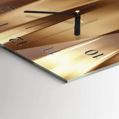 Wanduhr mit motiv vertikal Samt