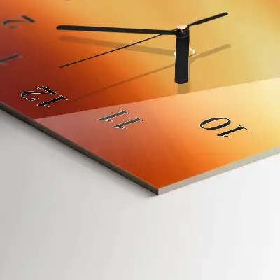 Wanduhr design ausgefallen vertikal Abstraktion