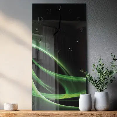 Vertikale Uhr Abstraktion