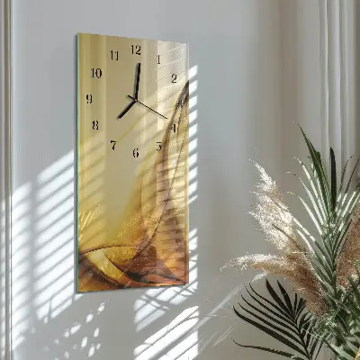 Moderne wanduhr vertikal Abstraktion