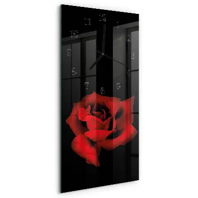 Vertikale Uhr Rose
