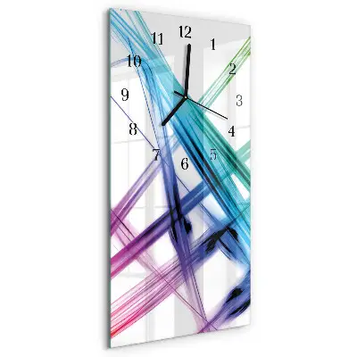 Moderne wanduhr vertikal Abstraktion