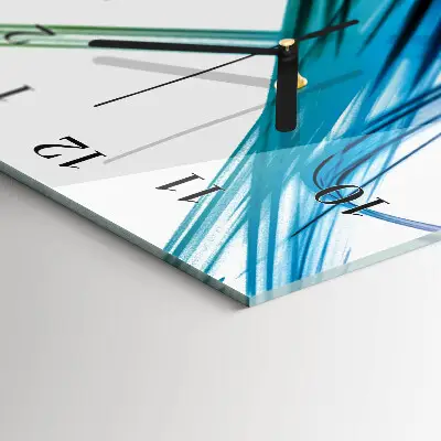 Moderne wanduhr vertikal Abstraktion