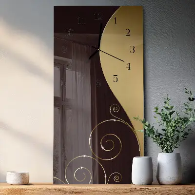 Vertikale Uhr Abstrakte Kunst
