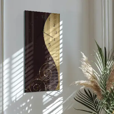 Vertikale Uhr Abstrakte Kunst