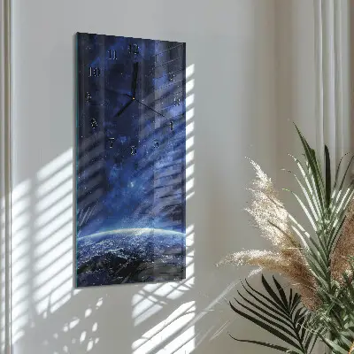 Vertikale Uhr Kosmos