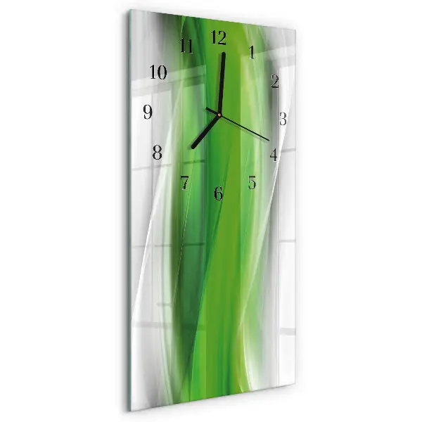 Wanduhr mit motiv vertikal Abstraktion
