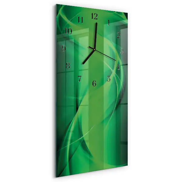 Wanduhr design ausgefallen vertikal Abstraktion