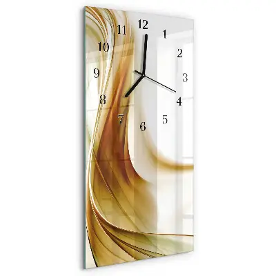 Wanduhr design ausgefallen vertikal Abstraktion
