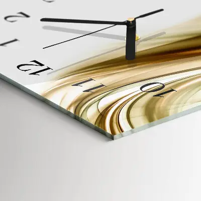 Wanduhr design ausgefallen vertikal Abstraktion
