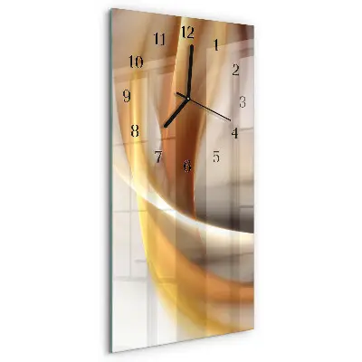 Moderne wanduhr vertikal Abstraktion