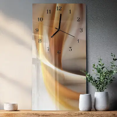 Moderne wanduhr vertikal Abstraktion