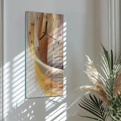 Moderne wanduhr vertikal Abstraktion