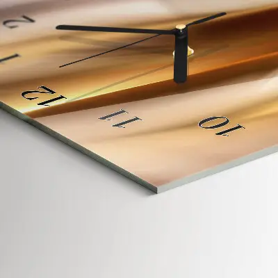 Moderne wanduhr vertikal Abstraktion